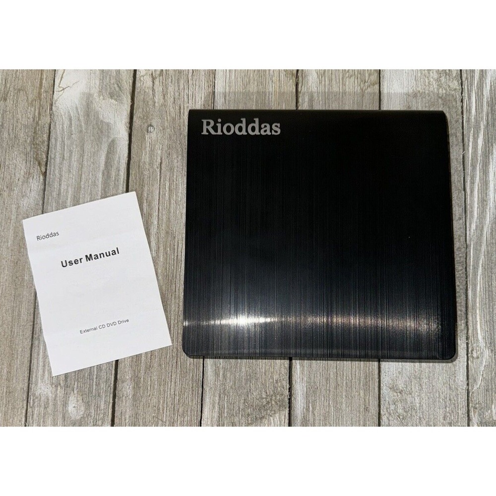 Rioddas External DVD/CD Drive Model BT638 - USB3.0 Pop-up Mobile External
